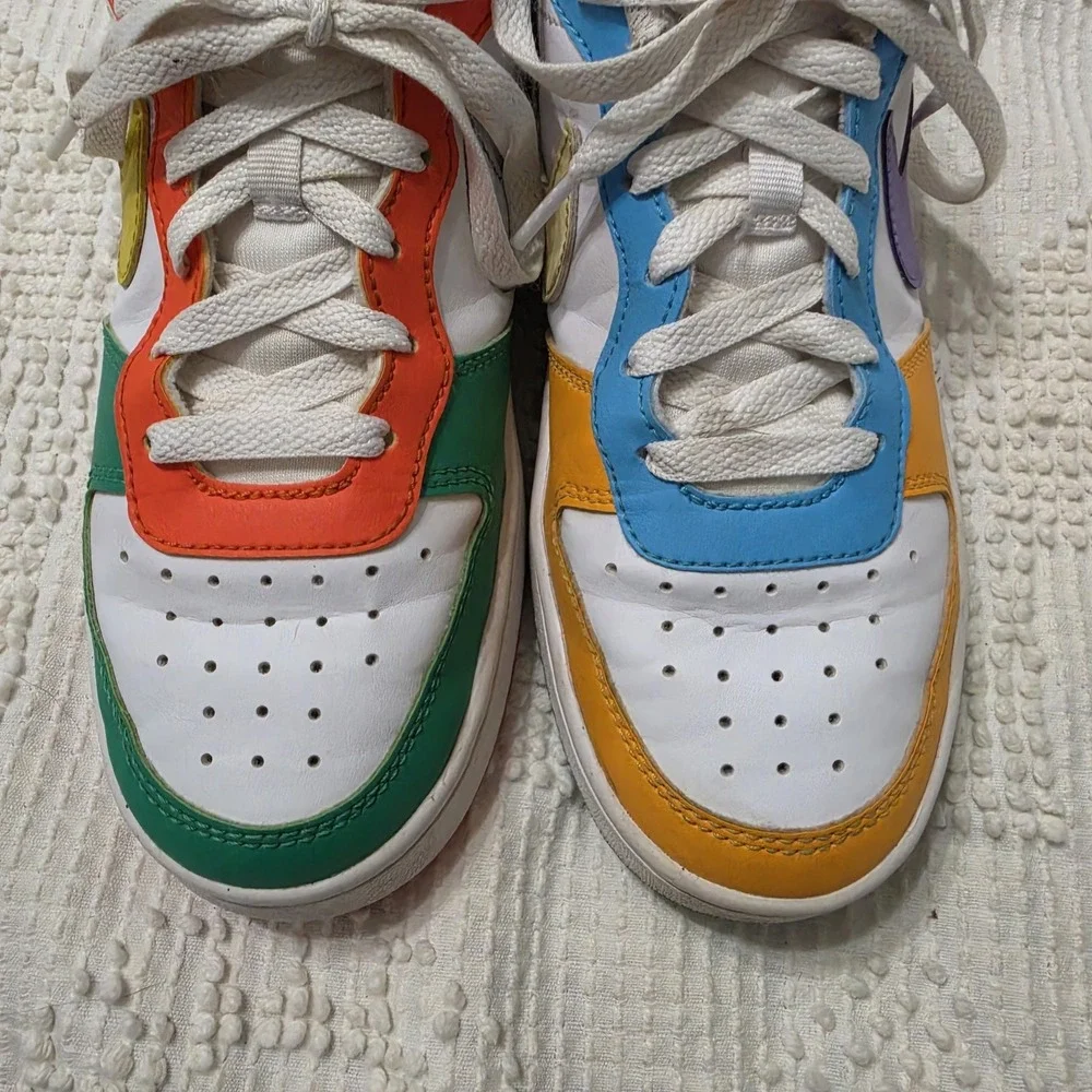 Nike Court Borough Low Recraft What The GS FQ8373-902 Size 5Y
